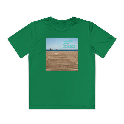 Beahc Bum T- Shirts Youth Competitor Tee