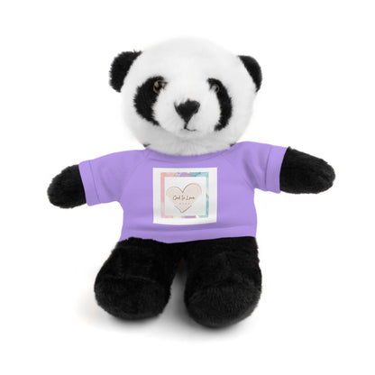 God is Love Stuffed Animals with Tee