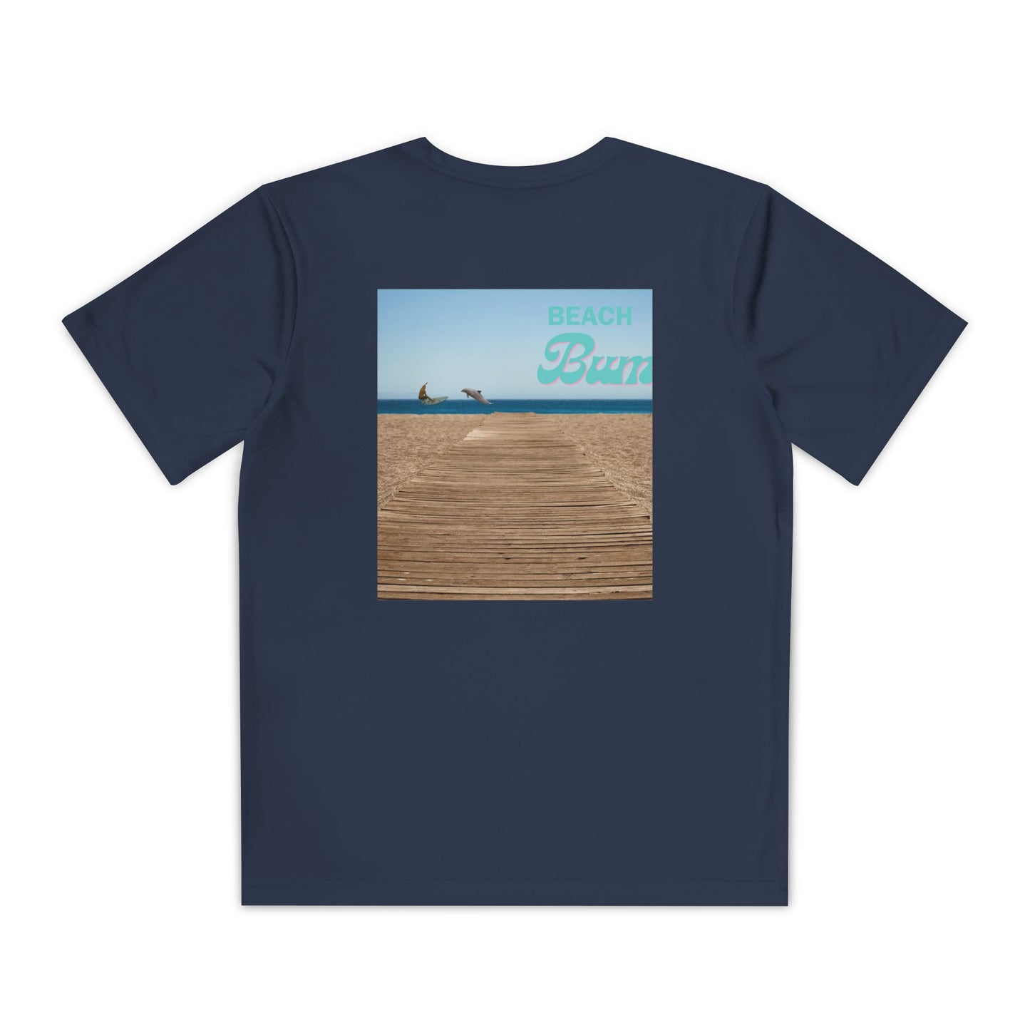 Beahc Bum T- Shirts Youth Competitor Tee