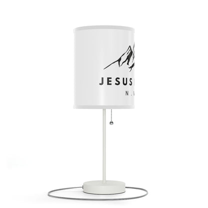 Jesus Is King Lamp on a Stand, US|CA plug