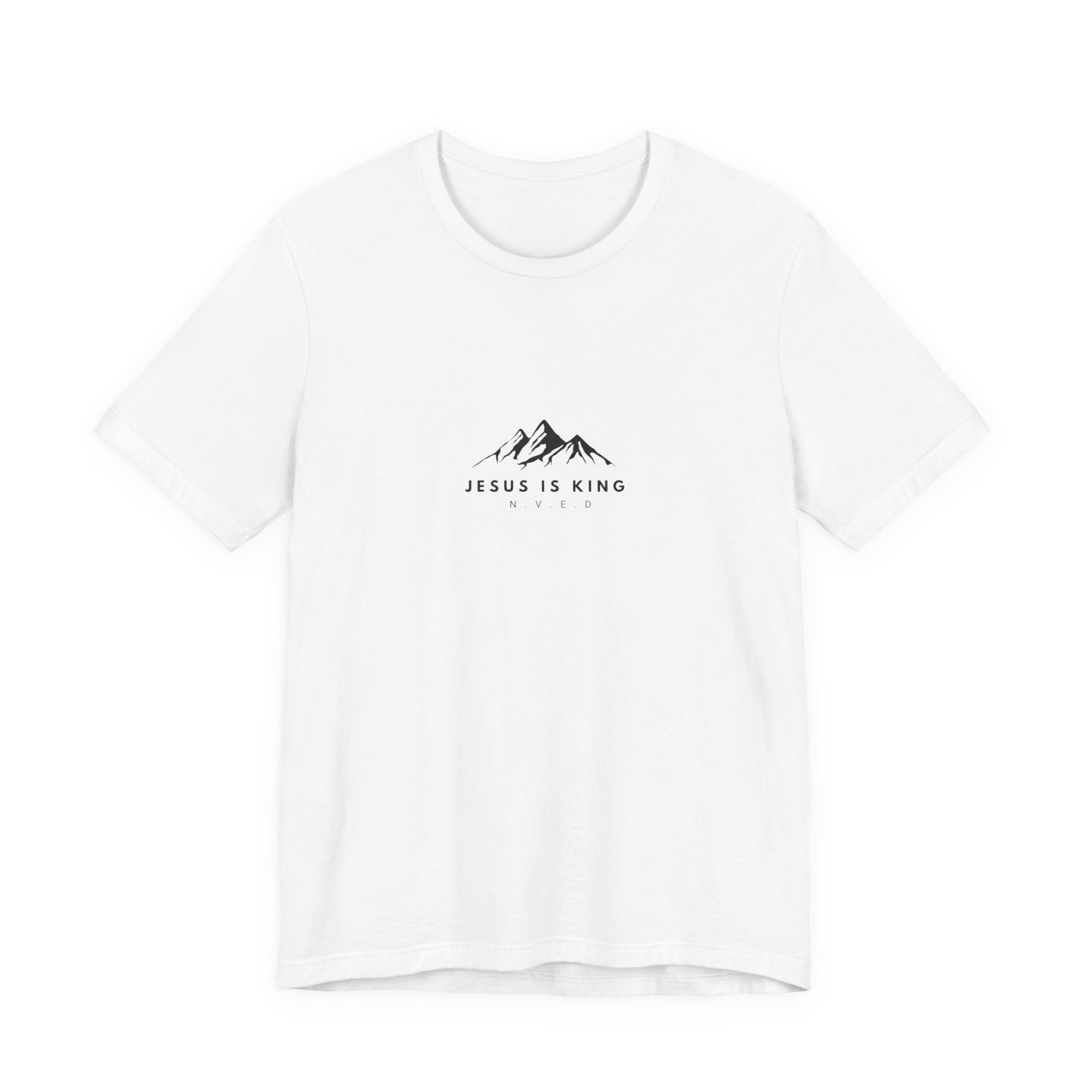 Unisex Jersey Short Sleeve Tee Jesus Is King