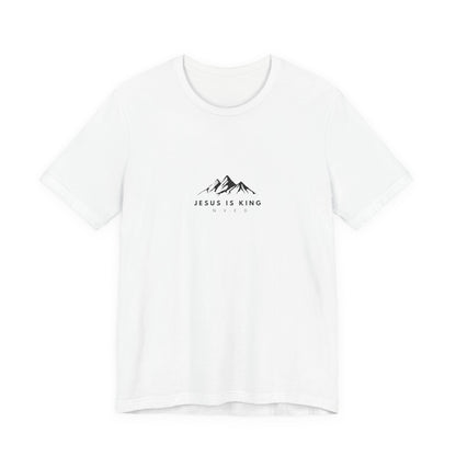 Unisex Jersey Short Sleeve Tee Jesus Is King