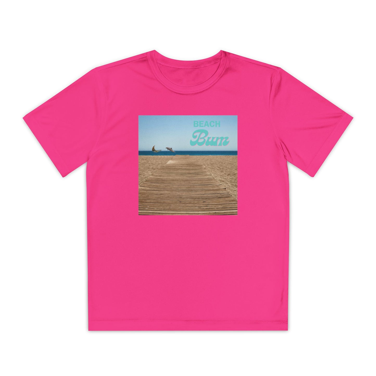Beahc Bum T- Shirts Youth Competitor Tee