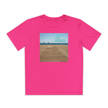 Beahc Bum T- Shirts Youth Competitor Tee