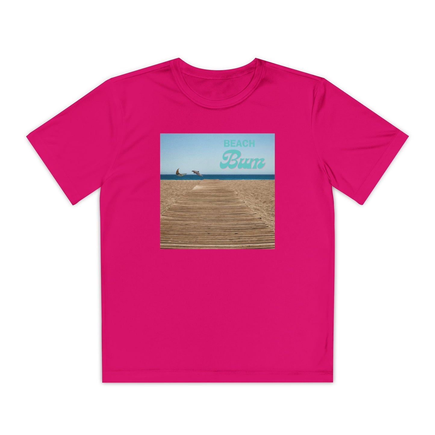 Beahc Bum T- Shirts Youth Competitor Tee