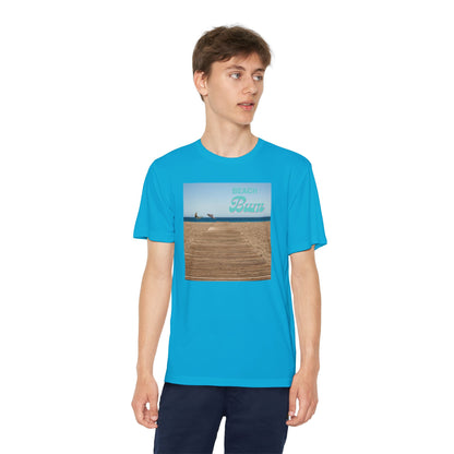 Beahc Bum T- Shirts Youth Competitor Tee