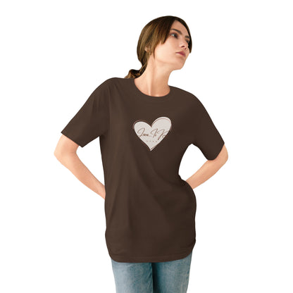 Jesus is King  N.V.E.D made with love Organic Staple T-shirt