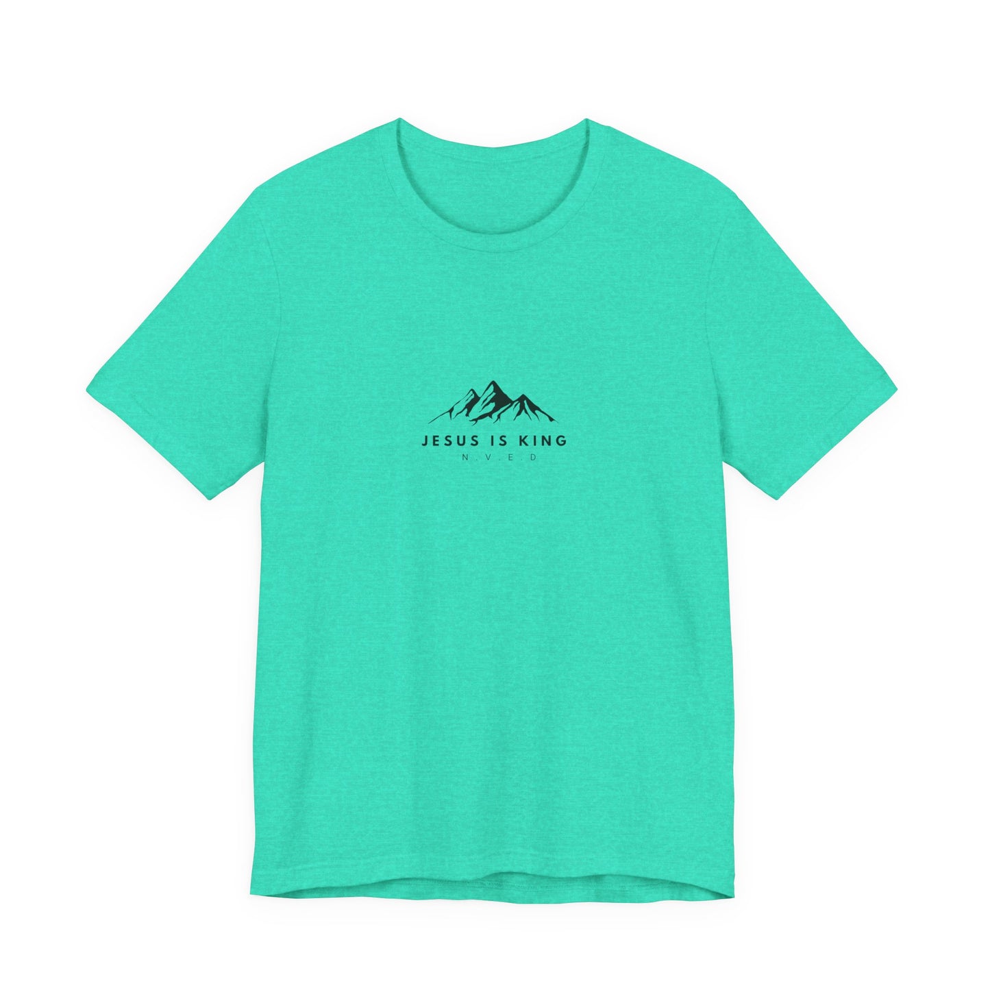 Unisex Jersey Short Sleeve Tee Jesus Is King