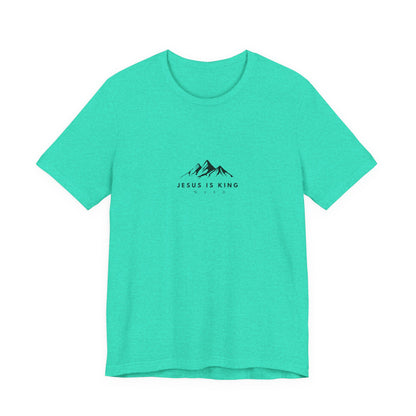 Unisex Jersey Short Sleeve Tee Jesus Is King