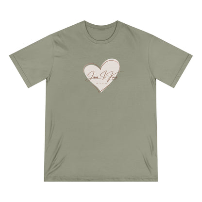 Jesus is King  N.V.E.D made with love Organic Staple T-shirt