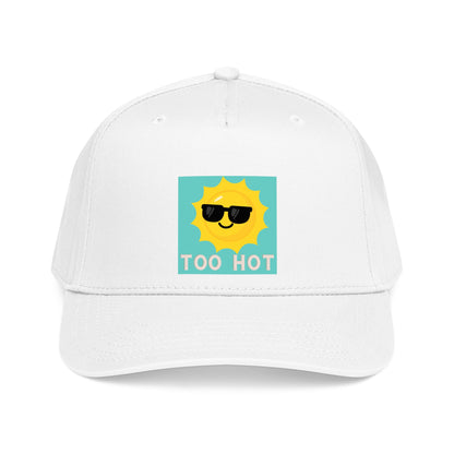 TOO HOT Sun with Sunglasses  Mid Profile Baseball Cap