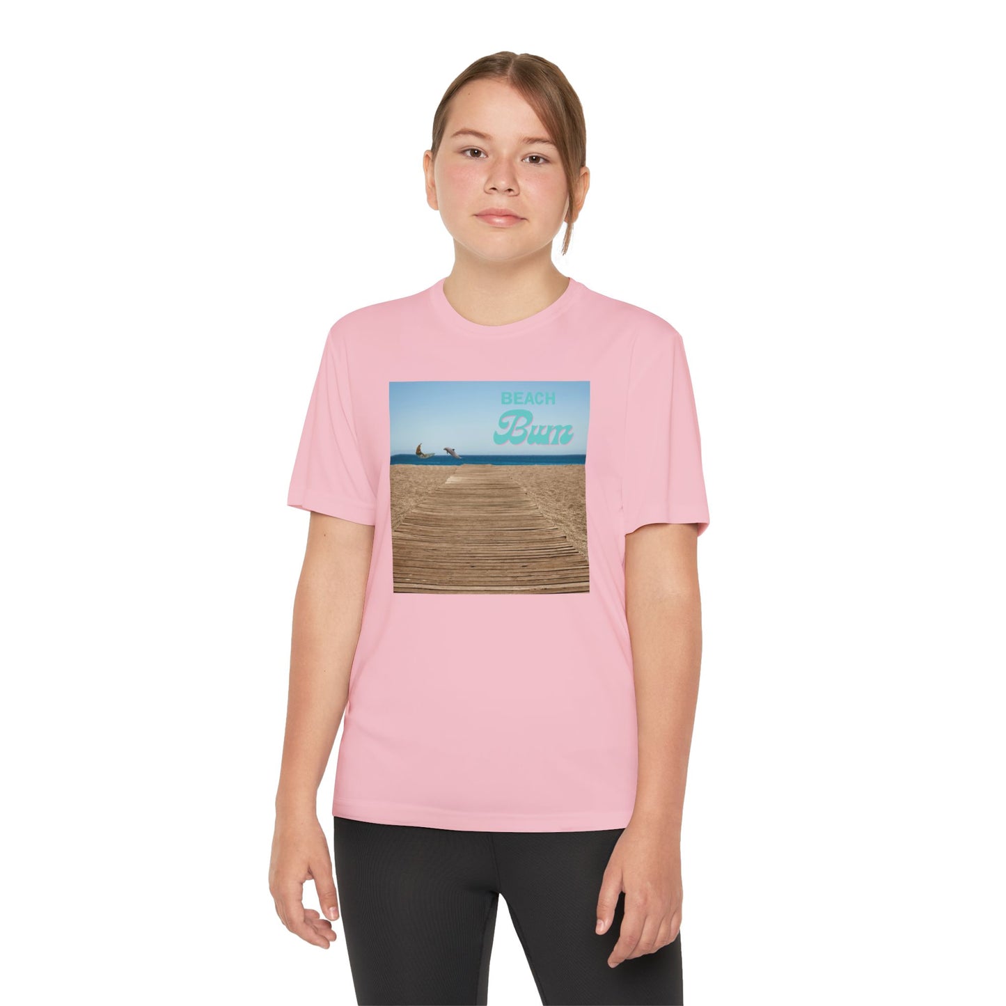 Beahc Bum T- Shirts Youth Competitor Tee