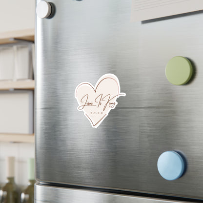 Jesus is King Kiss-Cut Vinyl Decals