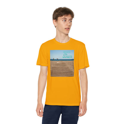 Beahc Bum T- Shirts Youth Competitor Tee