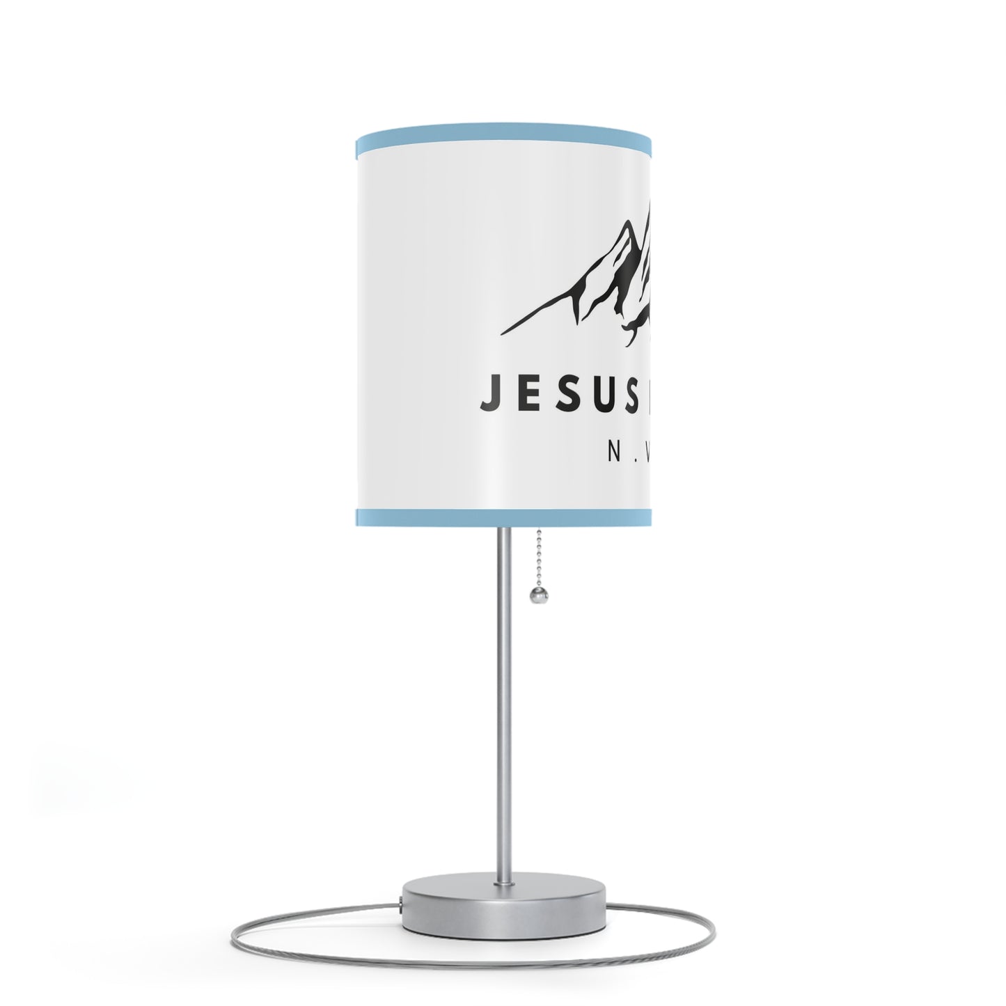 Jesus Is King Lamp on a Stand, US|CA plug