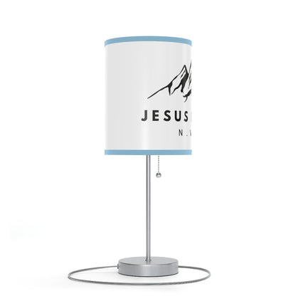 Jesus Is King Lamp on a Stand, US|CA plug