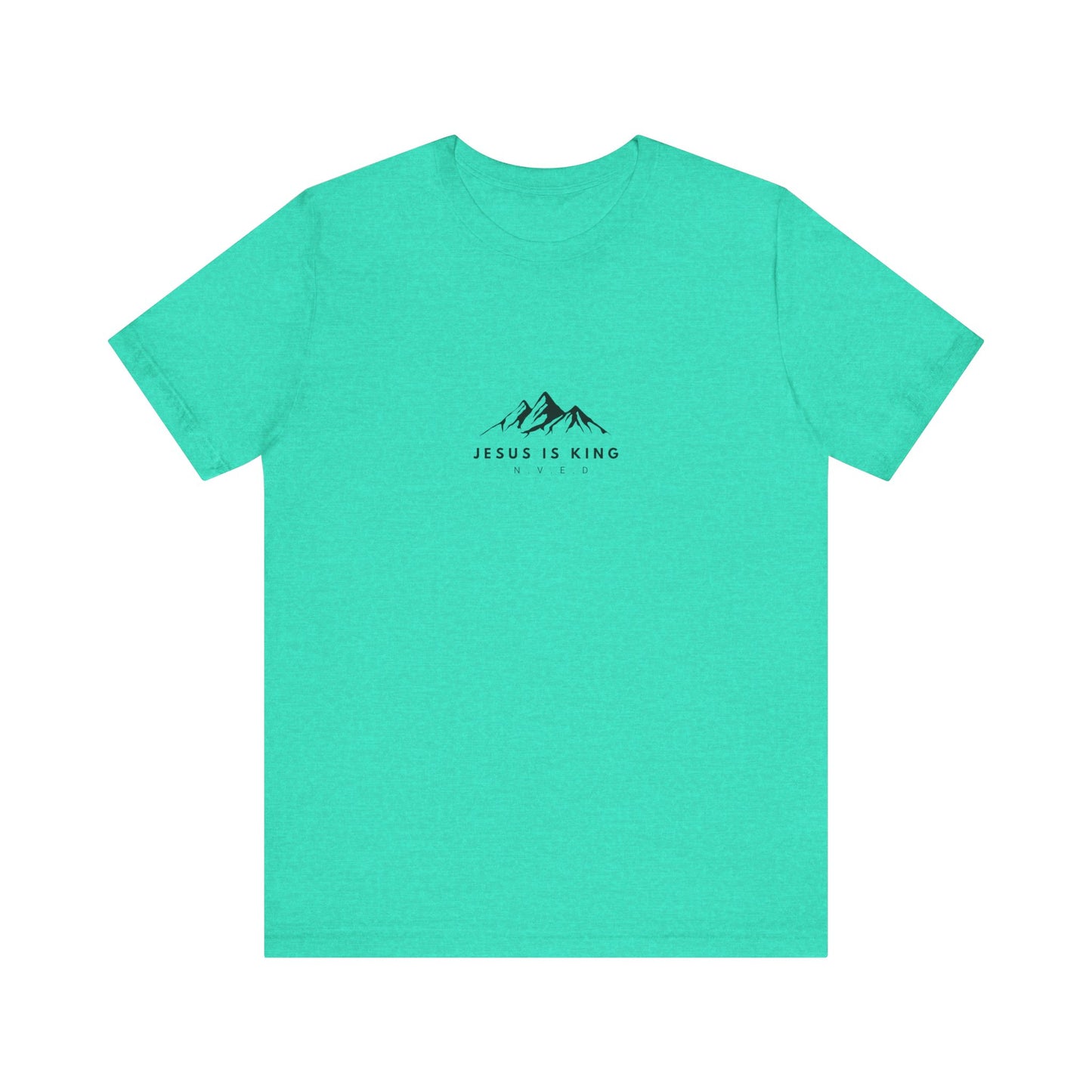 Unisex Jersey Short Sleeve Tee Jesus Is King