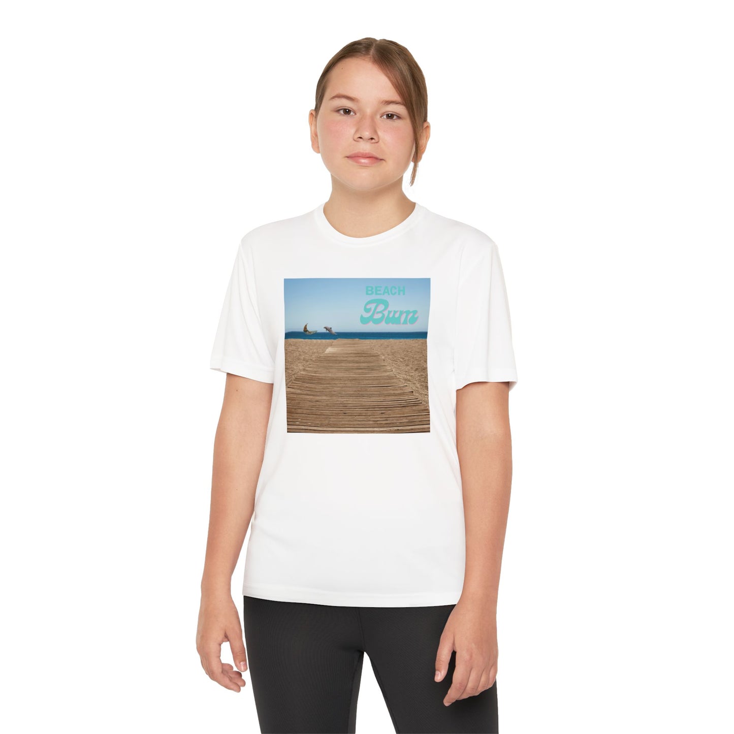 Beahc Bum T- Shirts Youth Competitor Tee