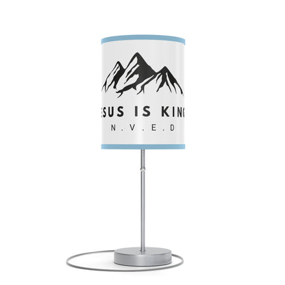 Jesus Is King Lamp on a Stand, US|CA plug