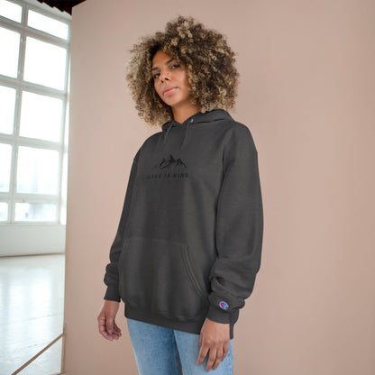 Jesus is King N.V.E.D Brand and Champion Hoodie Together!