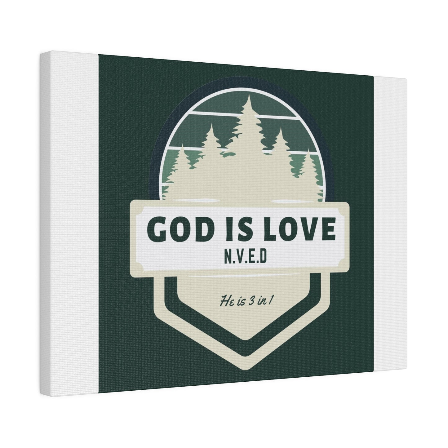 Matte Canvas, Stretched, 0.75"