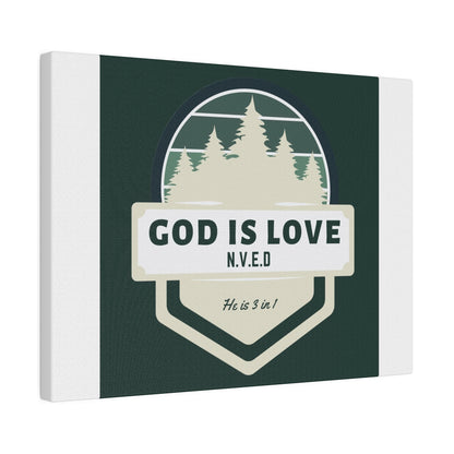 Matte Canvas, Stretched, 0.75"