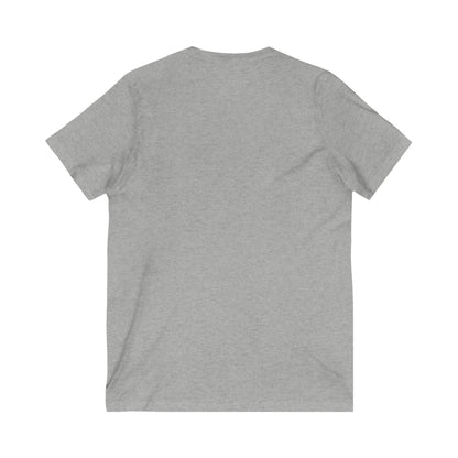 Unisex Jersey Short Sleeve V-Neck T-Shirts, Women's, God, Gift, Religious, Love, USA MADE