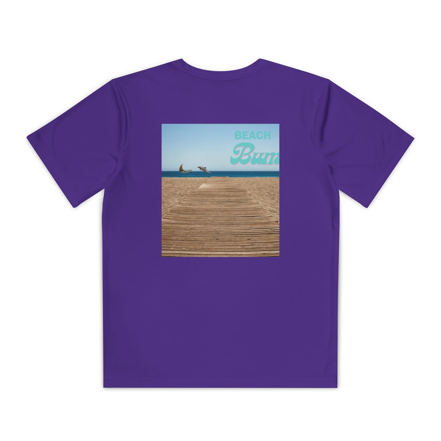 Beahc Bum T- Shirts Youth Competitor Tee