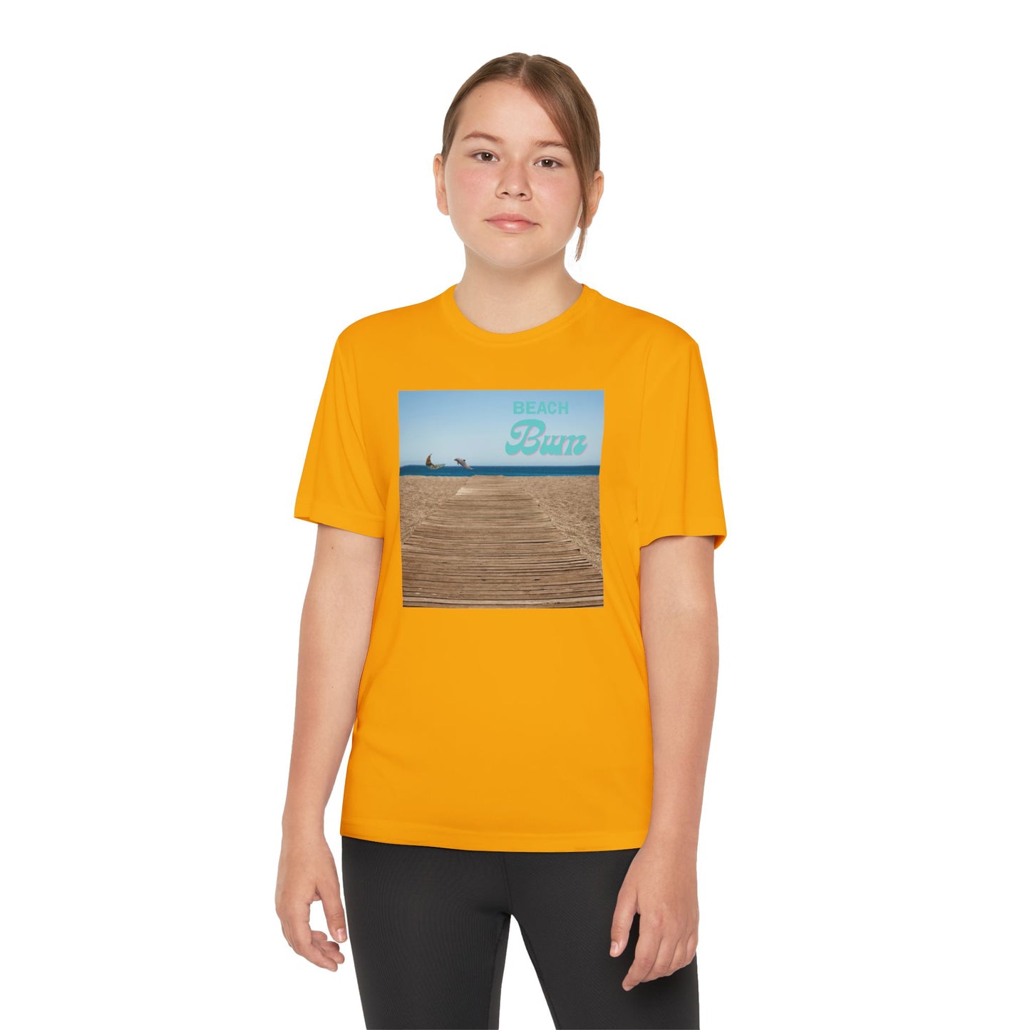 Beahc Bum T- Shirts Youth Competitor Tee