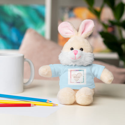 God is Love Stuffed Animals with Tee