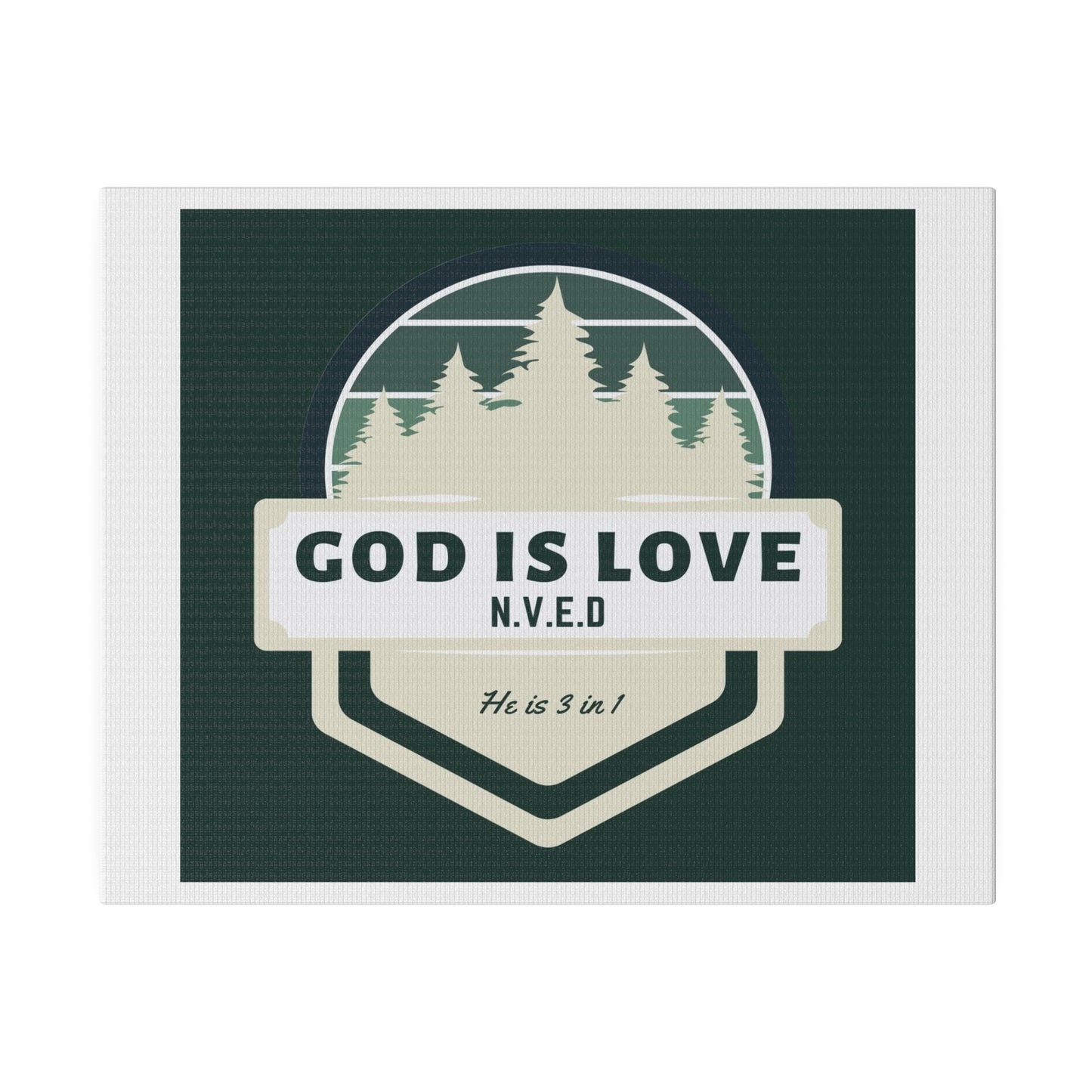Matte Canvas, Stretched, 0.75"