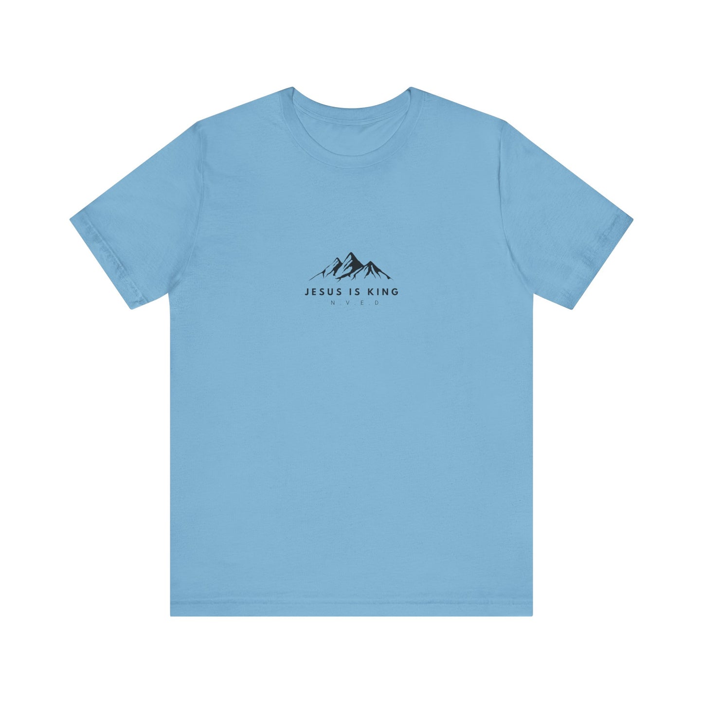 Unisex Jersey Short Sleeve Tee Jesus Is King