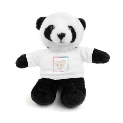 God is Love Stuffed Animals with Tee