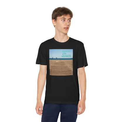 Beahc Bum T- Shirts Youth Competitor Tee