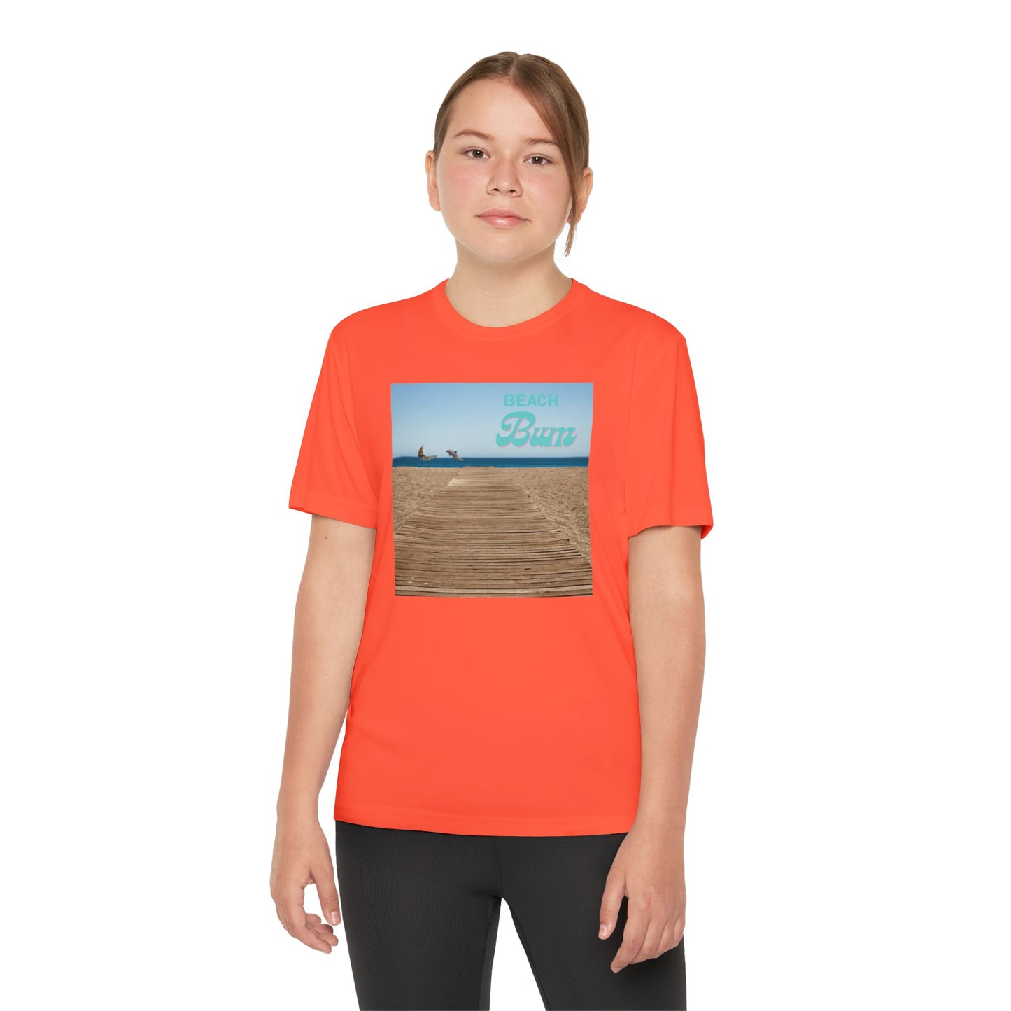 Beahc Bum T- Shirts Youth Competitor Tee