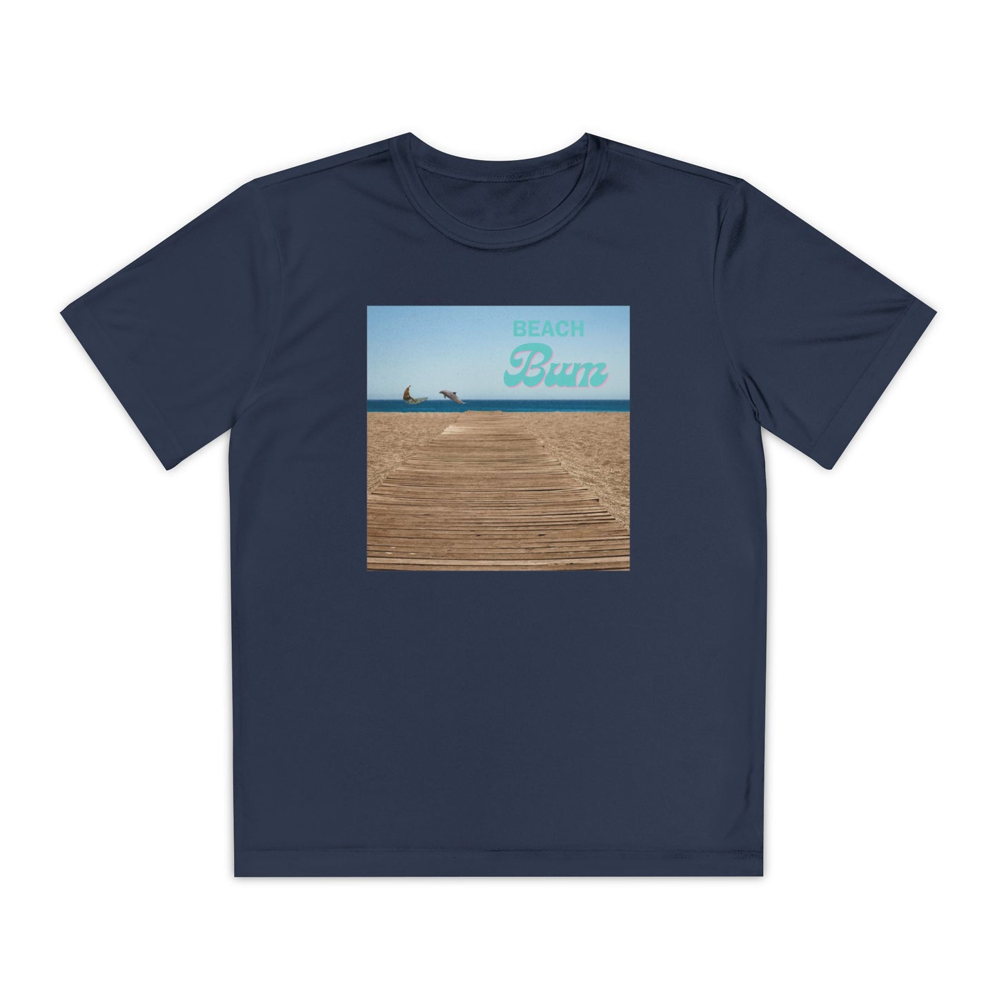 Beahc Bum T- Shirts Youth Competitor Tee
