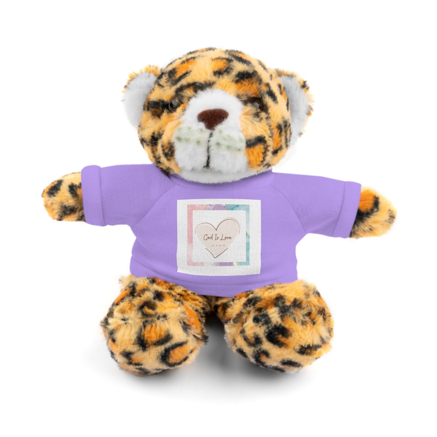 God is Love Stuffed Animals with Tee