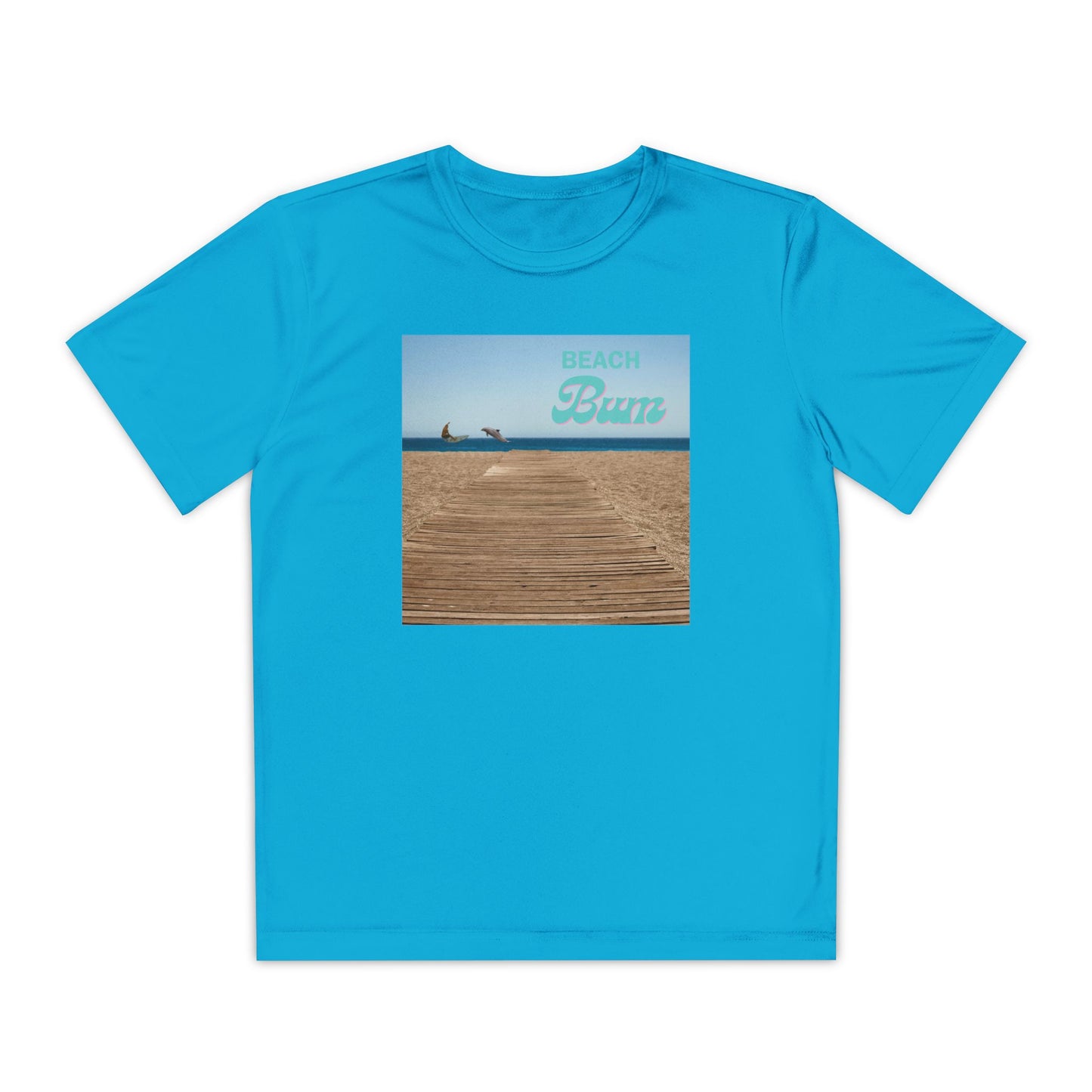 Beahc Bum T- Shirts Youth Competitor Tee