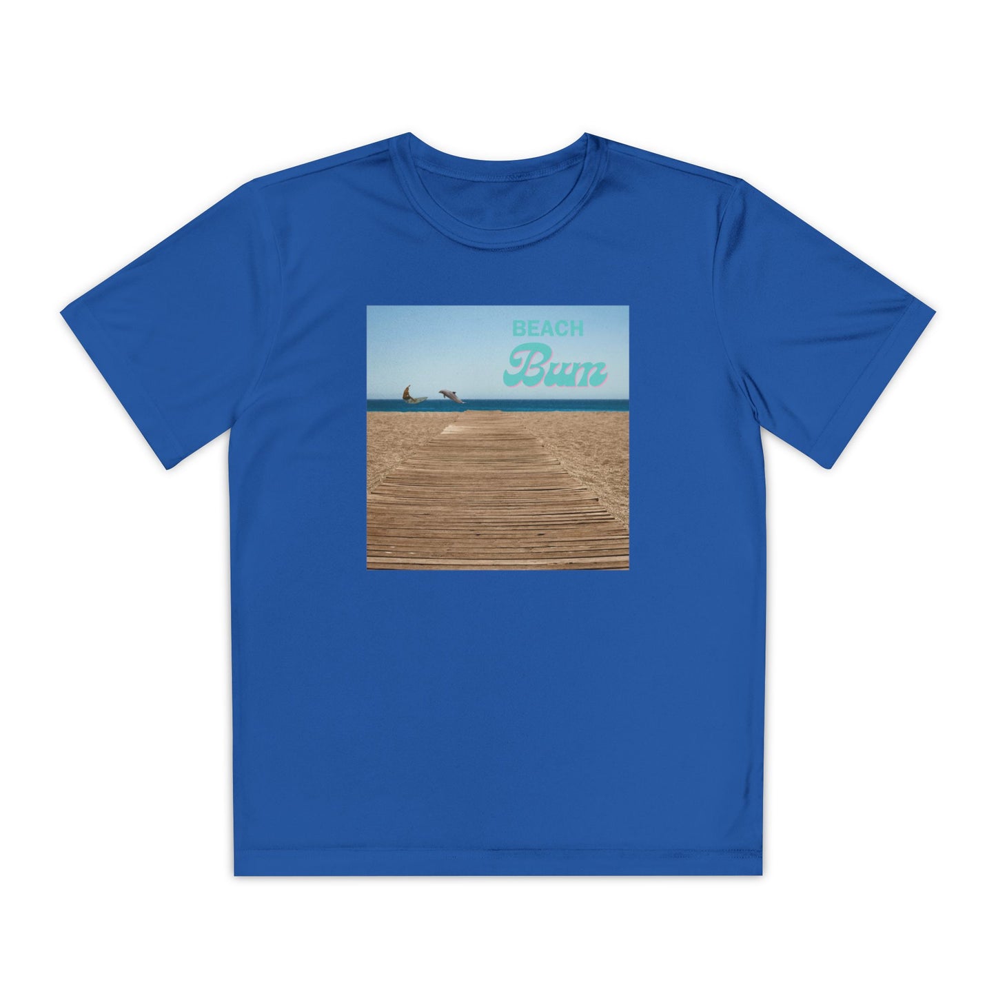 Beahc Bum T- Shirts Youth Competitor Tee