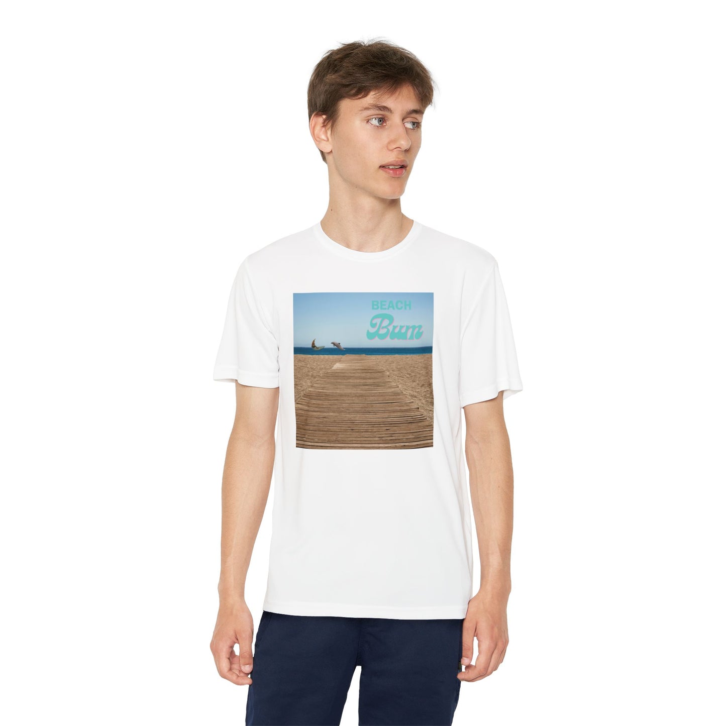 Beahc Bum T- Shirts Youth Competitor Tee