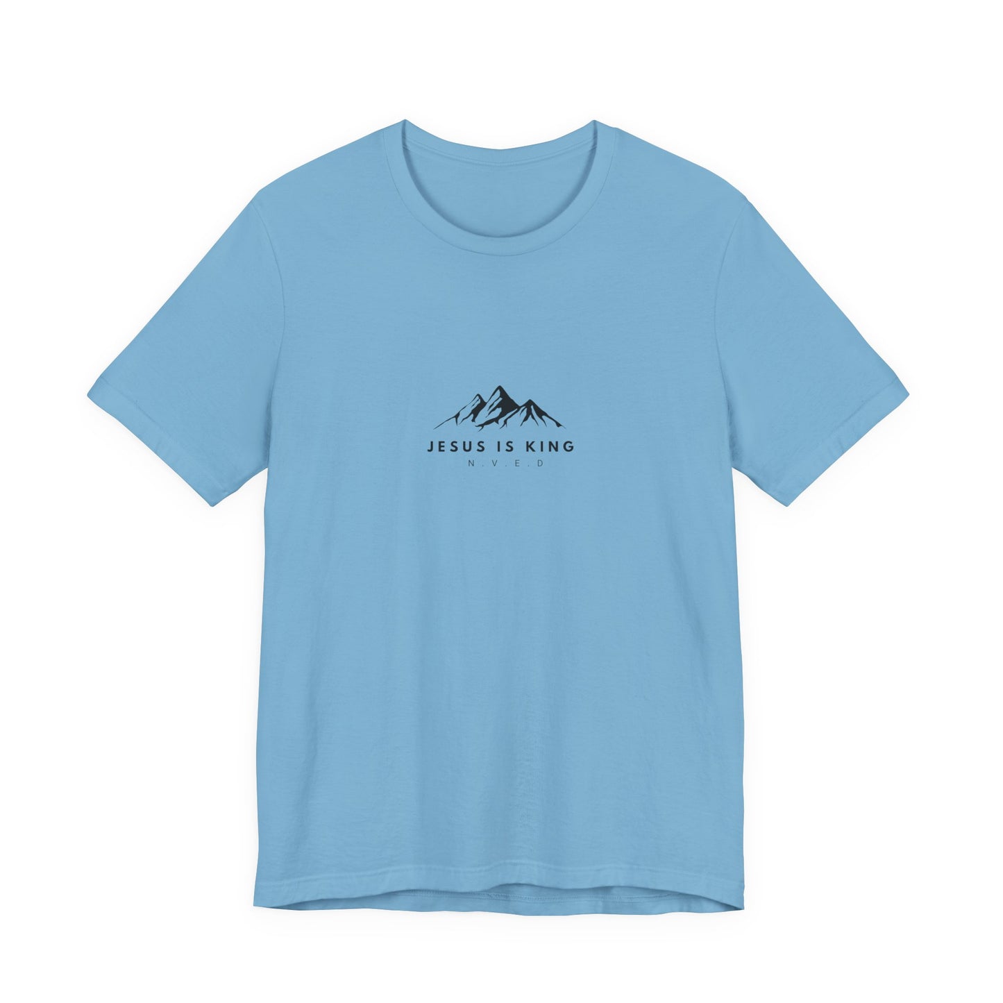 Unisex Jersey Short Sleeve Tee Jesus Is King