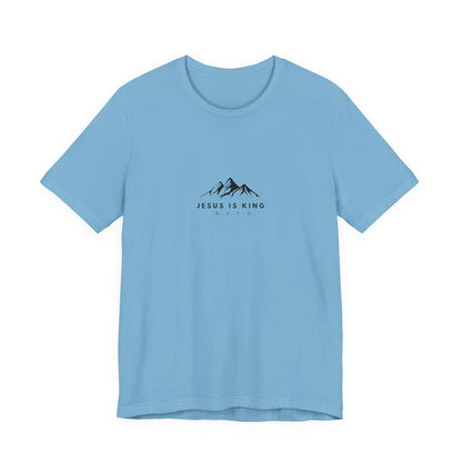 Unisex Jersey Short Sleeve Tee Jesus Is King