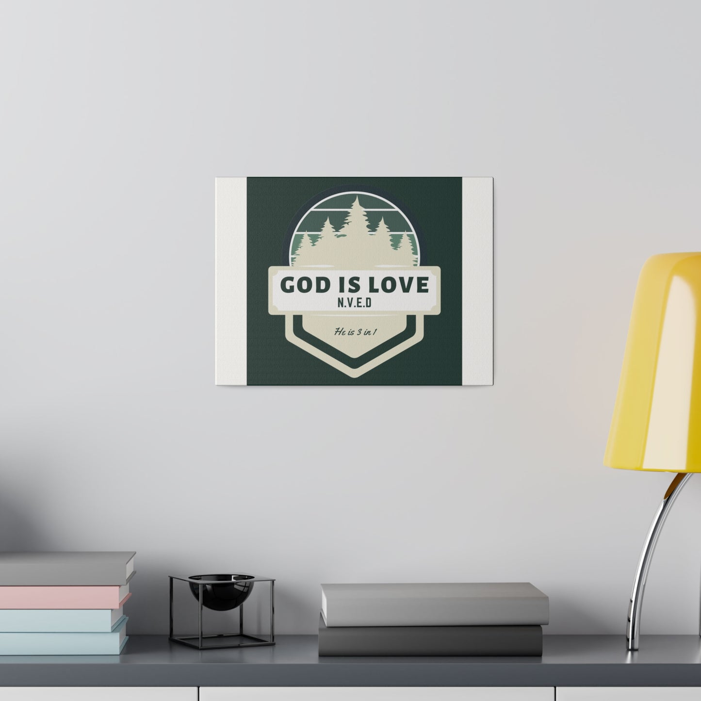 Matte Canvas, Stretched, 0.75"