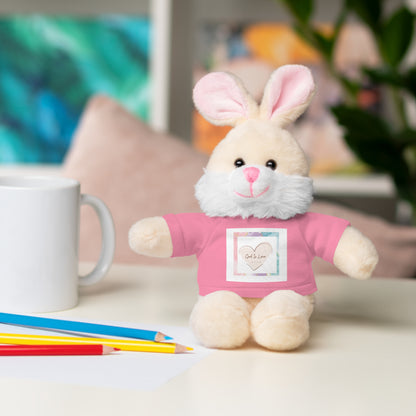 God is Love Stuffed Animals with Tee