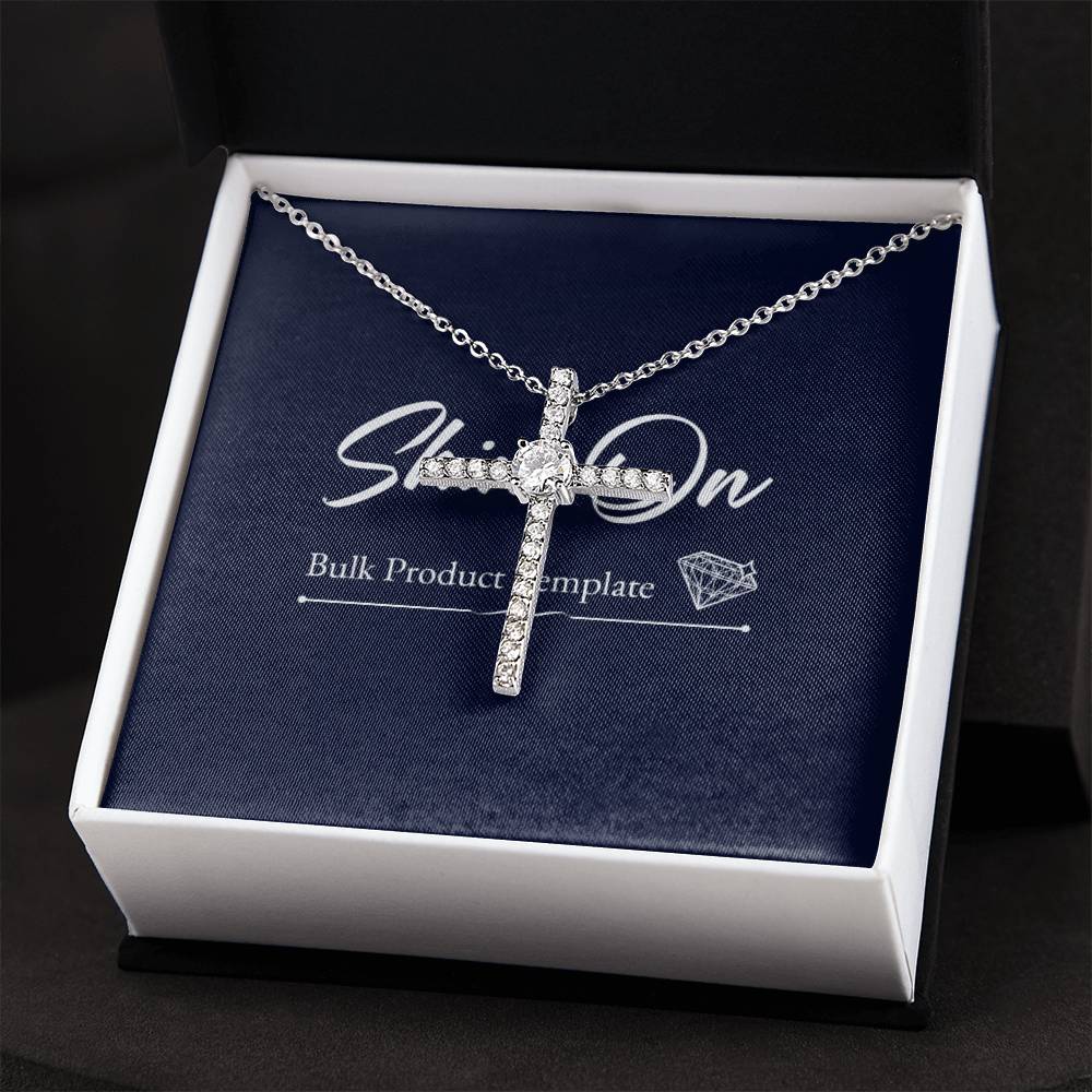 14K White Gold Dipped Cubic Zirconia Stones Beautiful Womens Necklace best gift for all occasions Weddings, Baptisms, Birthdays, Christmas and and all ages