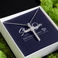 14K White Gold Dipped Cubic Zirconia Stones Beautiful Womens Necklace best gift for all occasions Weddings, Baptisms, Birthdays, Christmas and and all ages