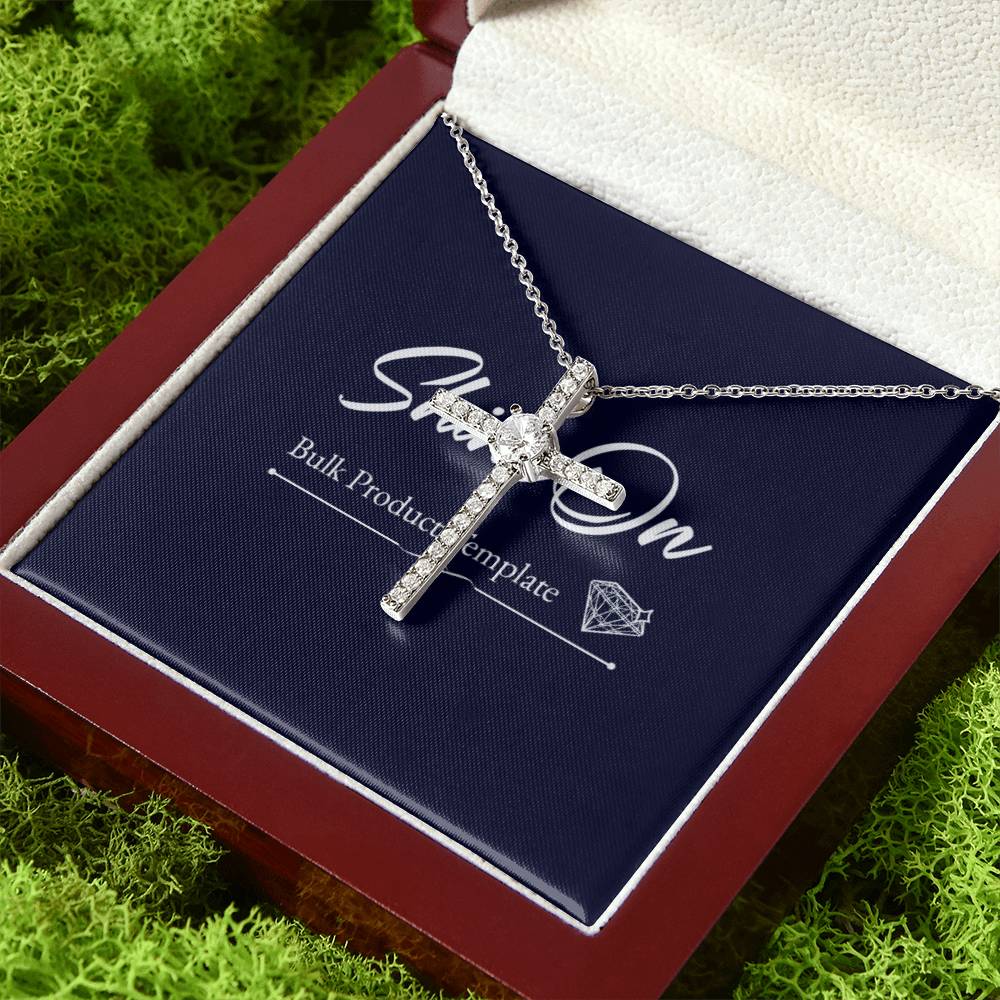 14K White Gold Dipped Cubic Zirconia Stones Beautiful Womens Necklace best gift for all occasions Weddings, Baptisms, Birthdays, Christmas and and all ages