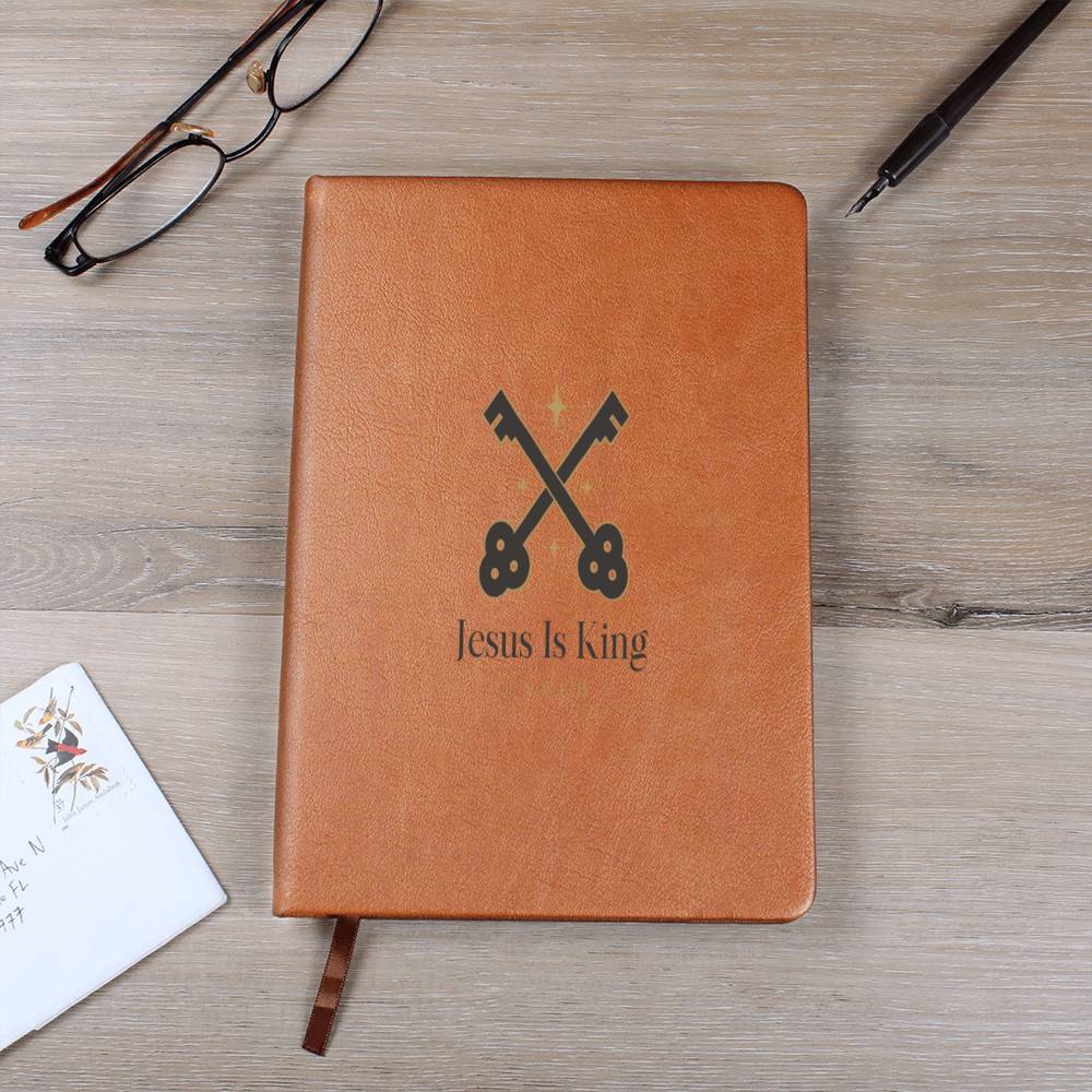 Unique vegan leather Journal, Graphic Journal, Great gift for all, Religious, DIY Devotion book