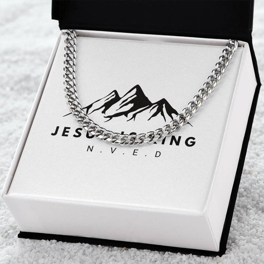 Cuban link  18" - 22" Stainless Steel or 18k Yellow Gold Polish