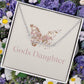 Gifts people will love Name necklace for the special people in you life God's Daughter